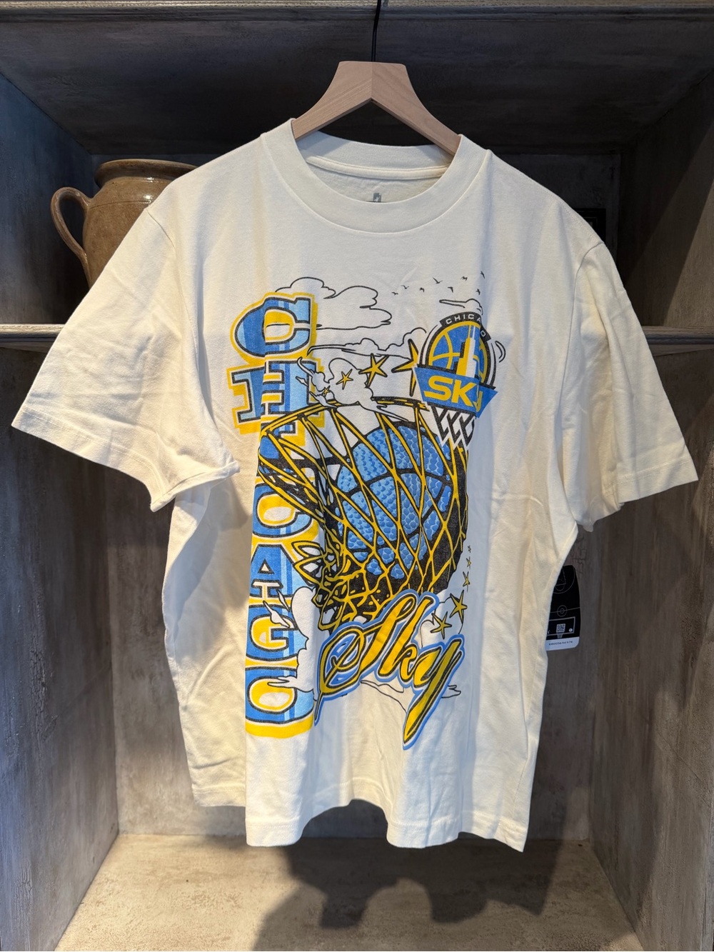 Abercrombie & Fitch Chicago Sky WNBA Oversized T-Shirt NWT